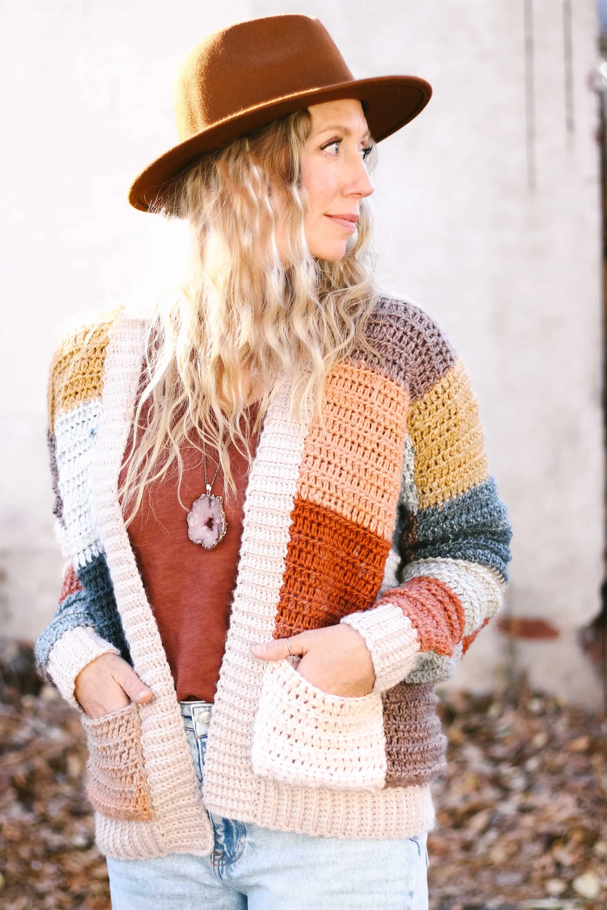 Crochet Kit - Patchwork Party Cardi