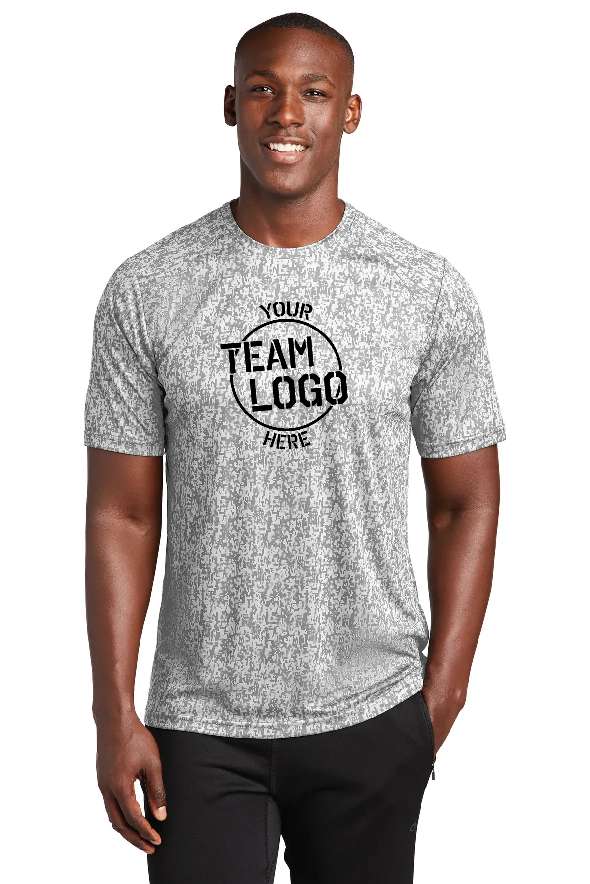 Crossbar Digital Camo Tee