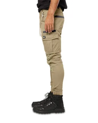 Cuffed Dynamic Pant Khaki