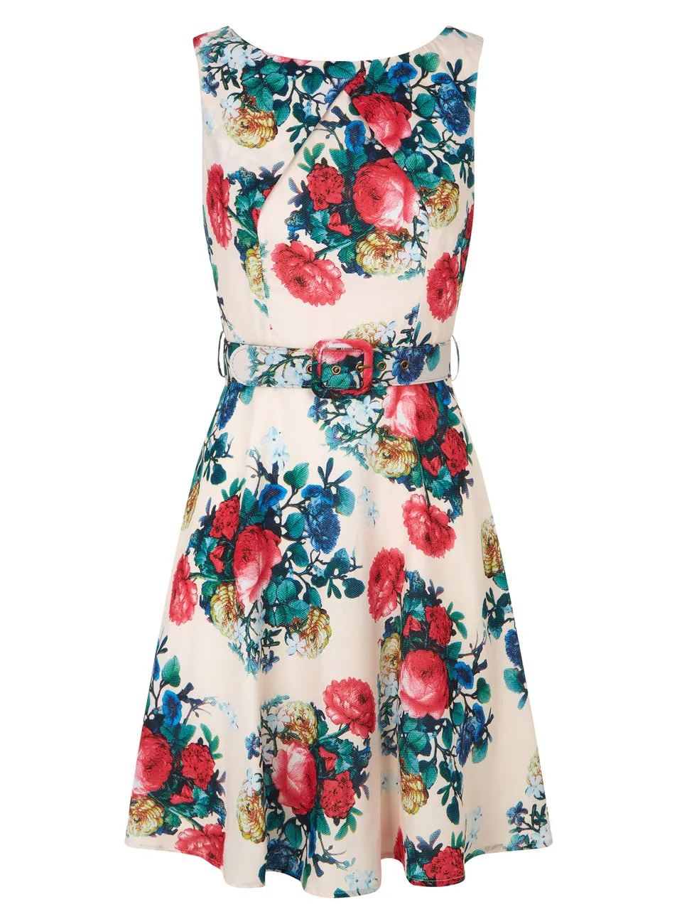 Darling Women's Flared Floral Gabrielle Dress