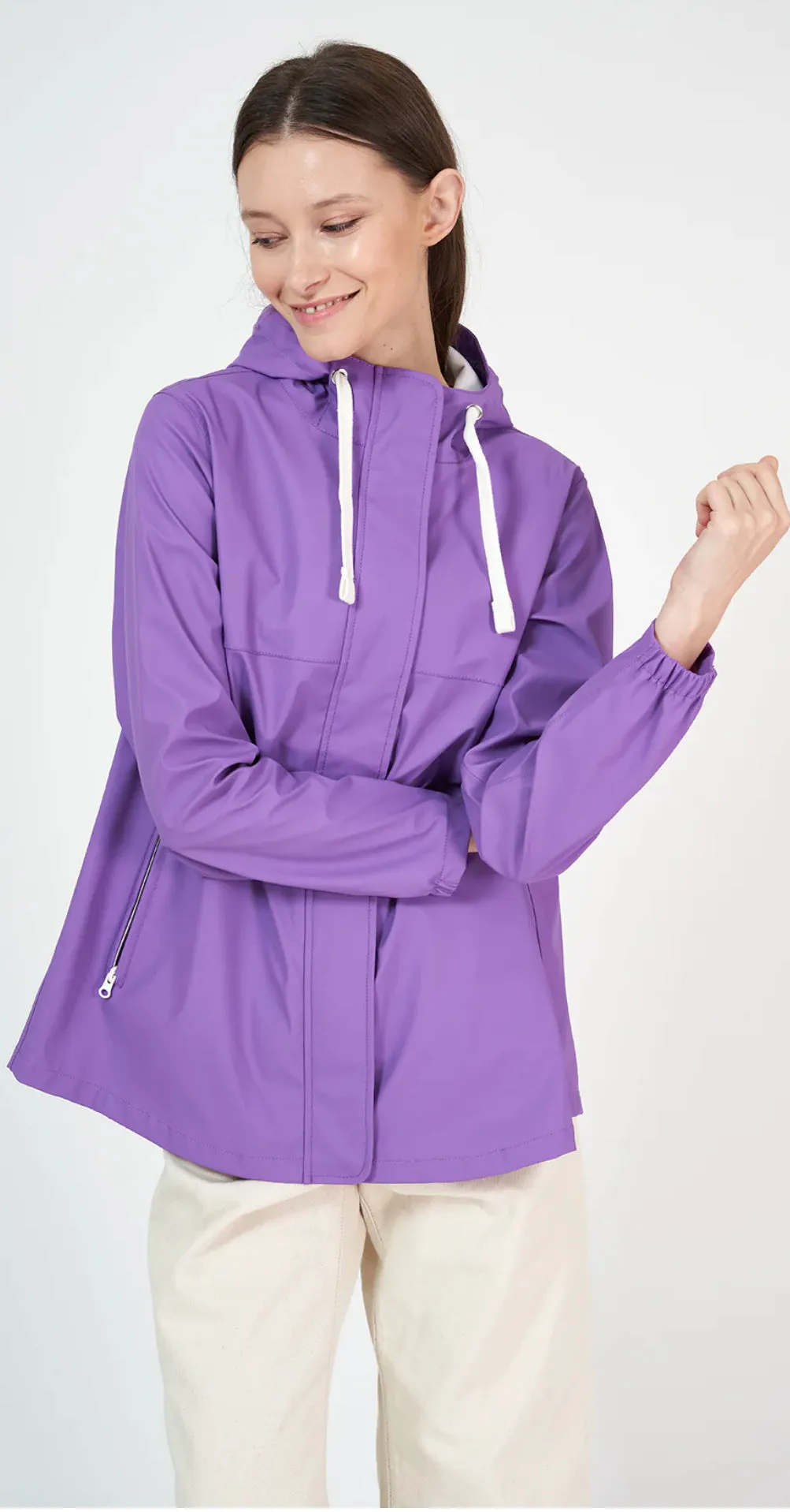 Drizzle Dewberry Rainjacket