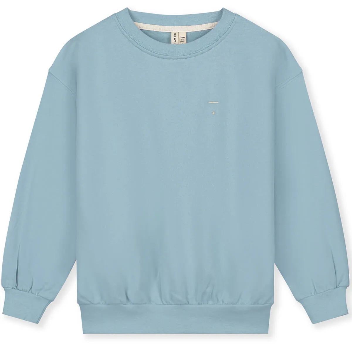 Drop Shoulder Sweater in Sky by Gray Label