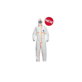DuPont Tyvek 800 TJ198TWHSM0025 Hooded Coverall, White, Small, Case of 25