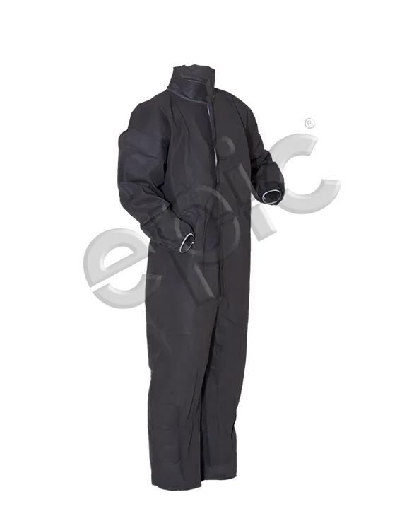 EPIC- Environstar Gray Coverall with Elastic Wrist & Back - Case (25 Suits)