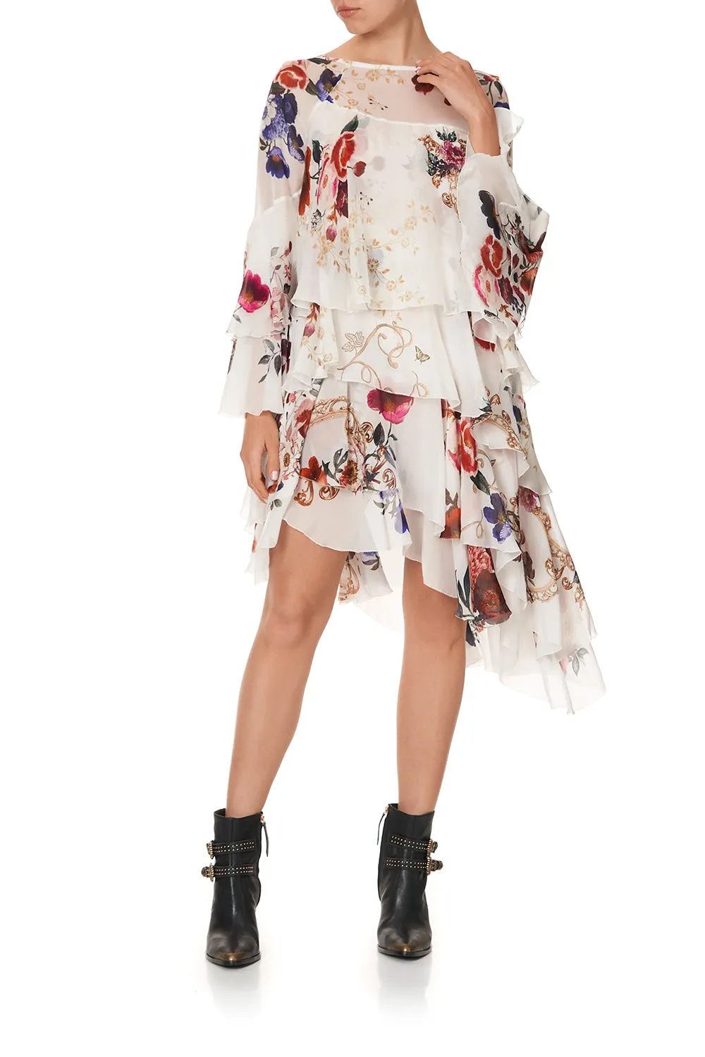 FLARED LAYERED DRESS FAIRY GODMOTHER