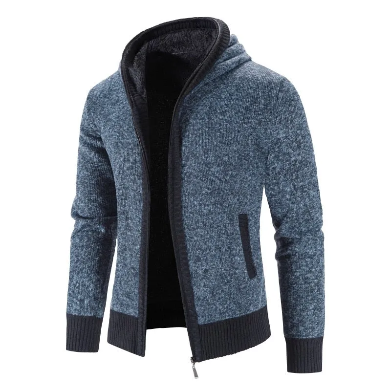 Fleece Cardigan Sweater | Fleece Hooded Cardigan | Fleece Cardigan
