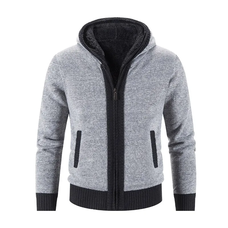 Fleece Cardigan Sweater | Fleece Hooded Cardigan | Fleece Cardigan