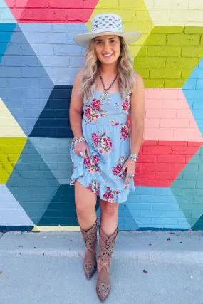 FLORAL CAMI DRESS