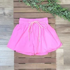Girls Butterfly Athletic Shorts (multiple color options)