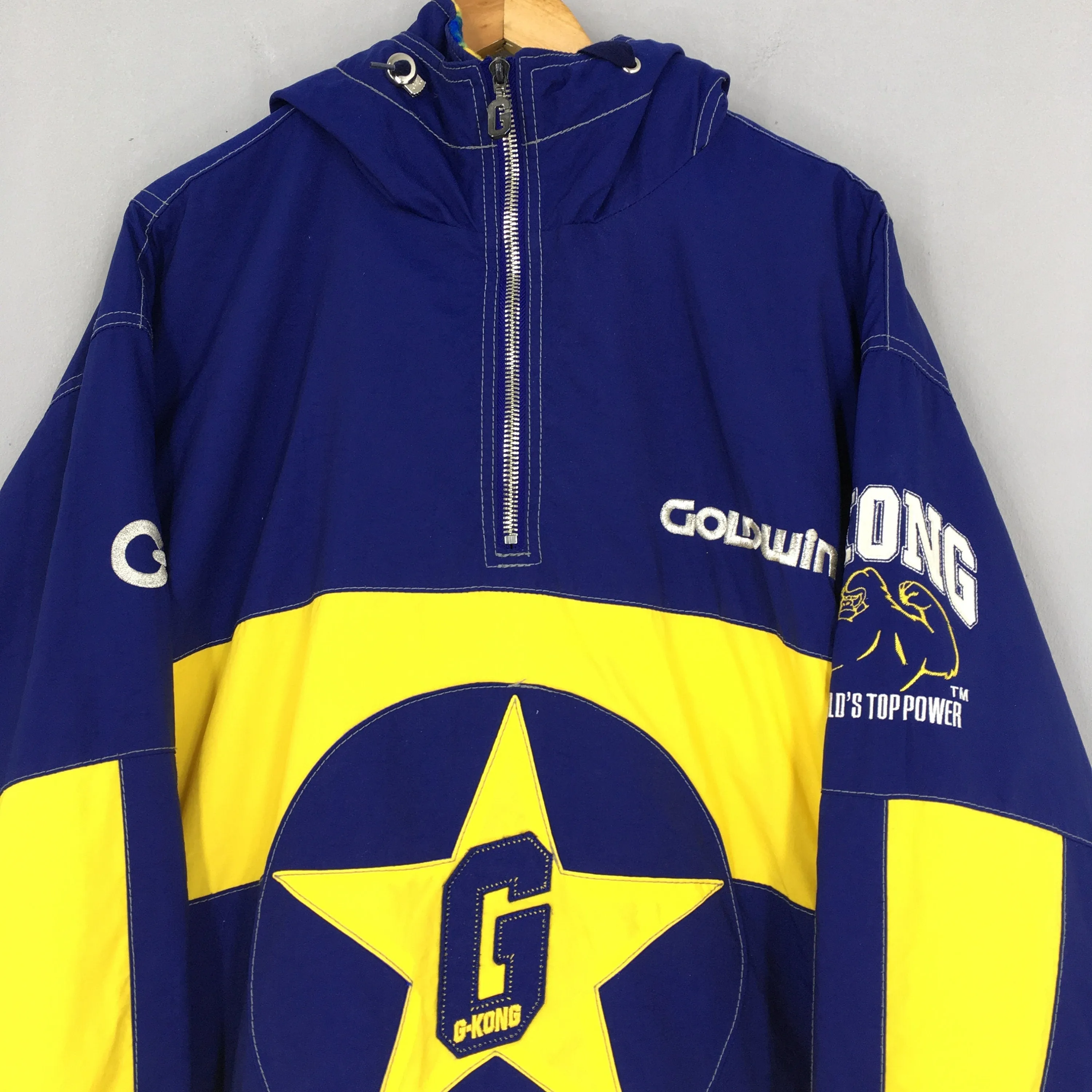 Goldwin GKong Colorblock Bomber Ski Jacket Large