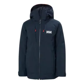 Helly Hansen Youth Boys Alpha Ski Jacket - Navy