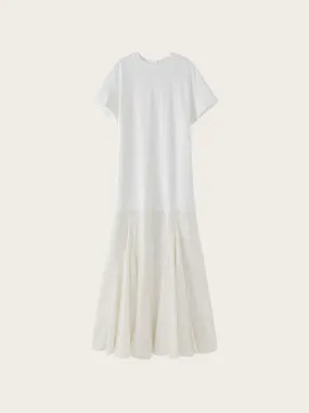 Irene Oversized Flared Dress - Ivory