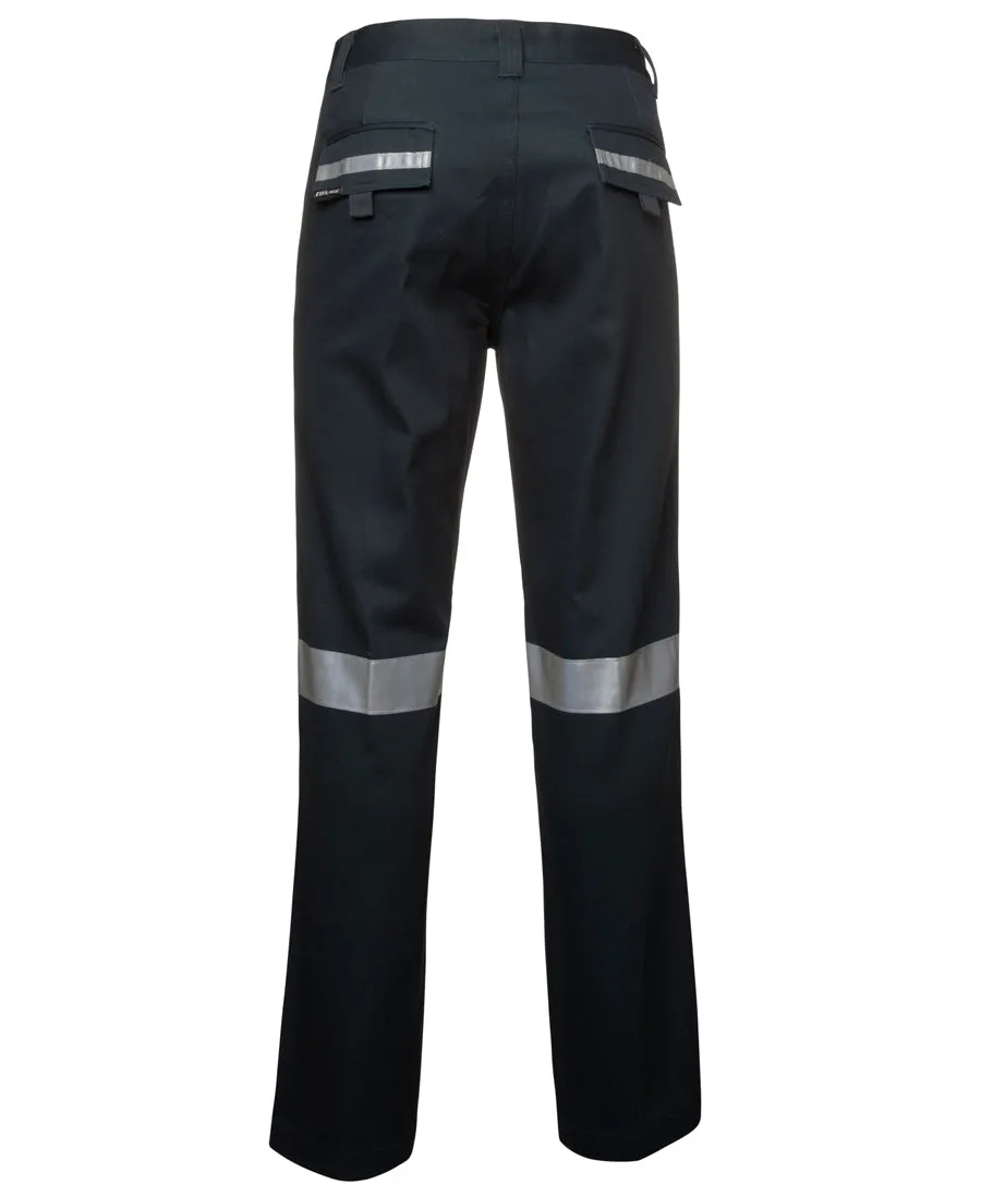 JB's MERCERISED WORK TROUSER WITH REFLECTIVE TAPE - 6MDNT