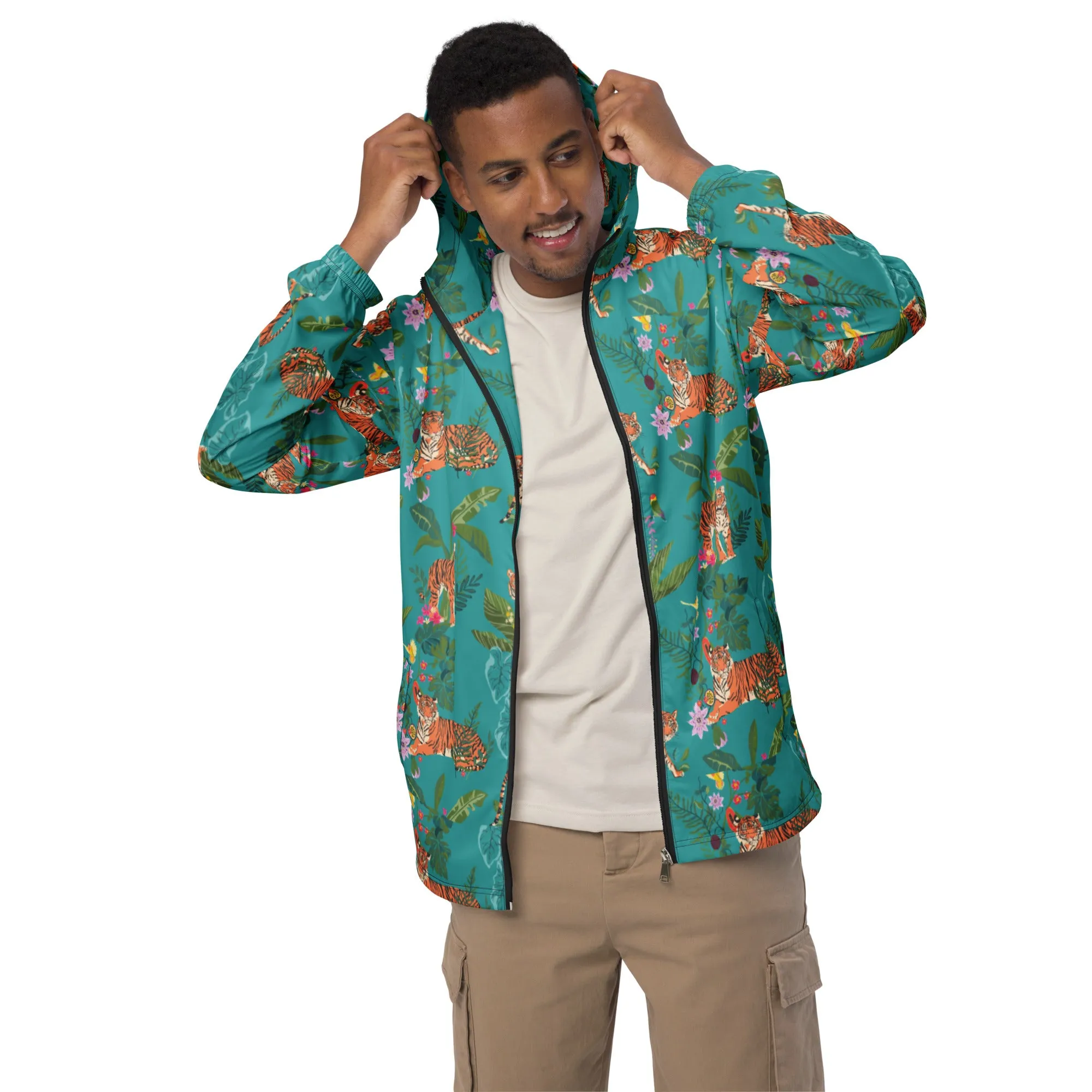 Jungle Tiger  windbreaker