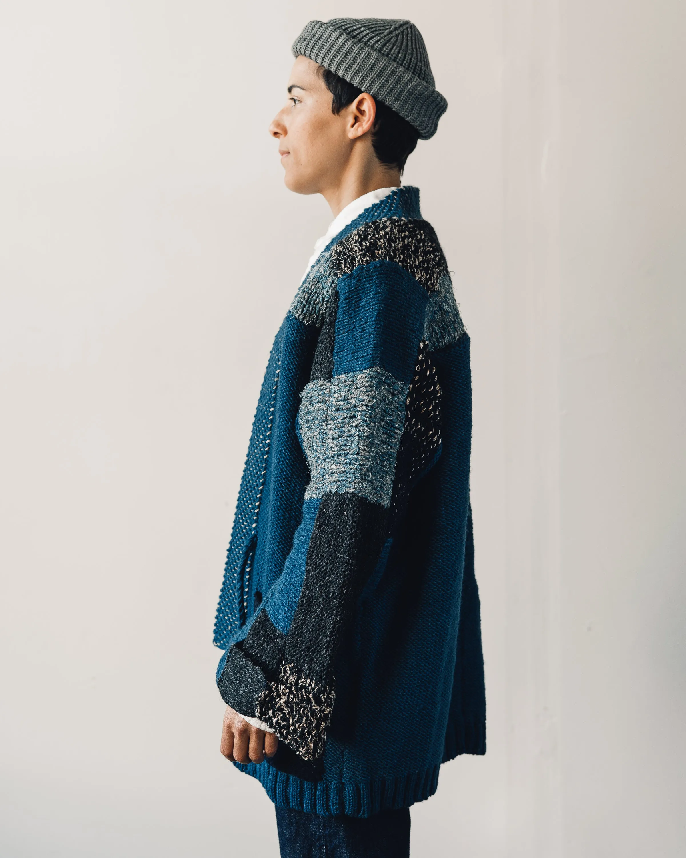 Kapital Tugihagi Kakashi Cardigan, Navy