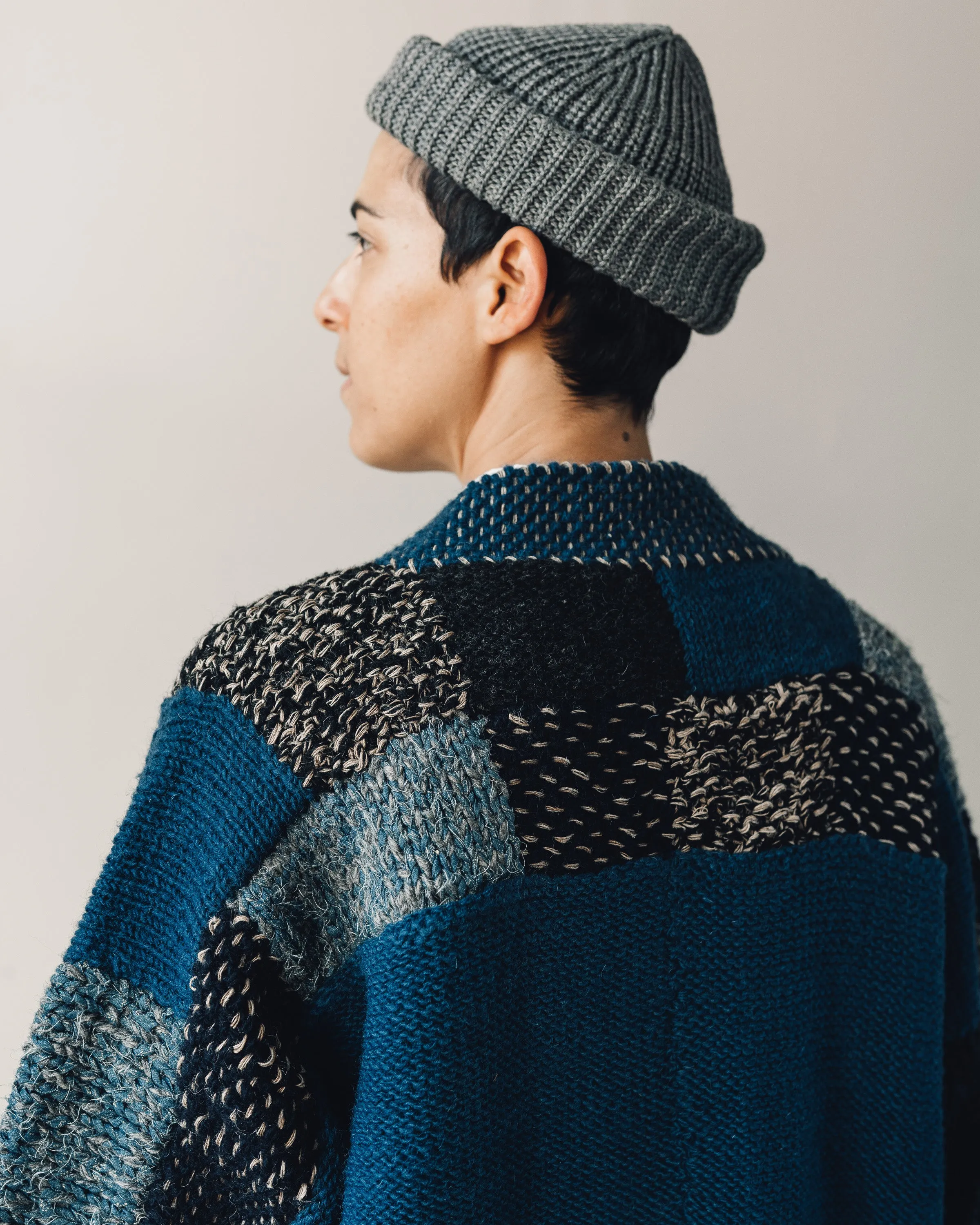 Kapital Tugihagi Kakashi Cardigan, Navy