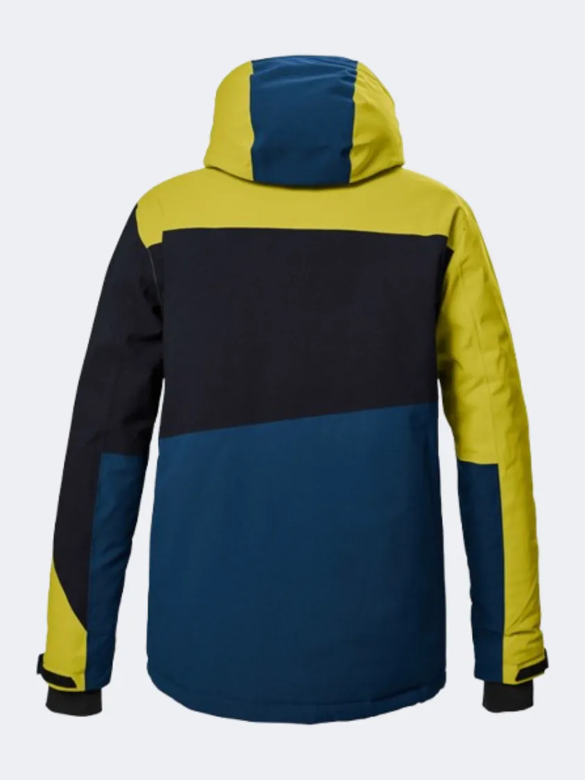 Killtec Ksw 70 Men Skiing Jacket Dark Lime
