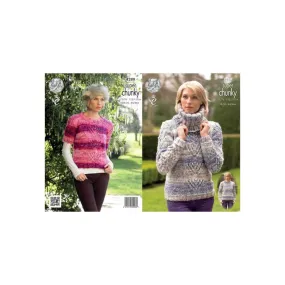 King Cole Super Chunky Knitting Pattern 4289