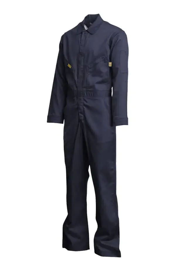 LAPCO - ALPHA LOGO -  FR Deluxe Coveralls 88/12 Blend 6oz, Navy