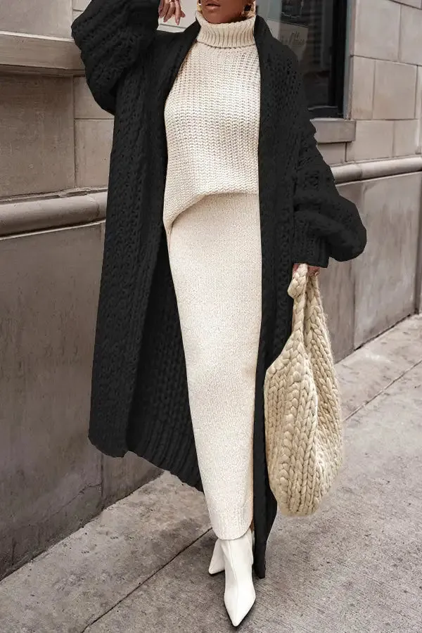 Loose Knitted Vintage Cardigan