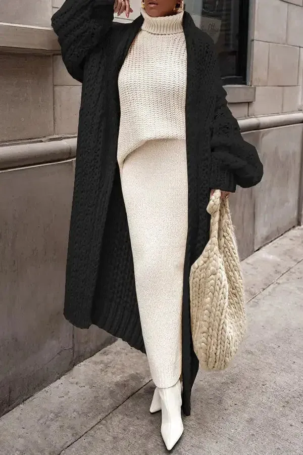 Loose Knitted Vintage Cardigan