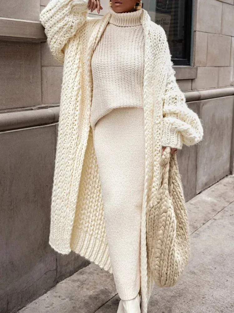 Loose Knitted Vintage Cardigan