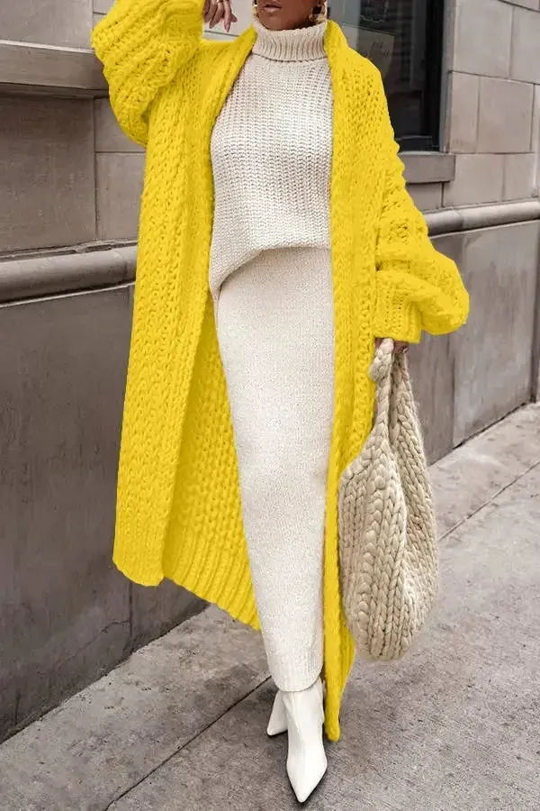 Loose Knitted Vintage Cardigan