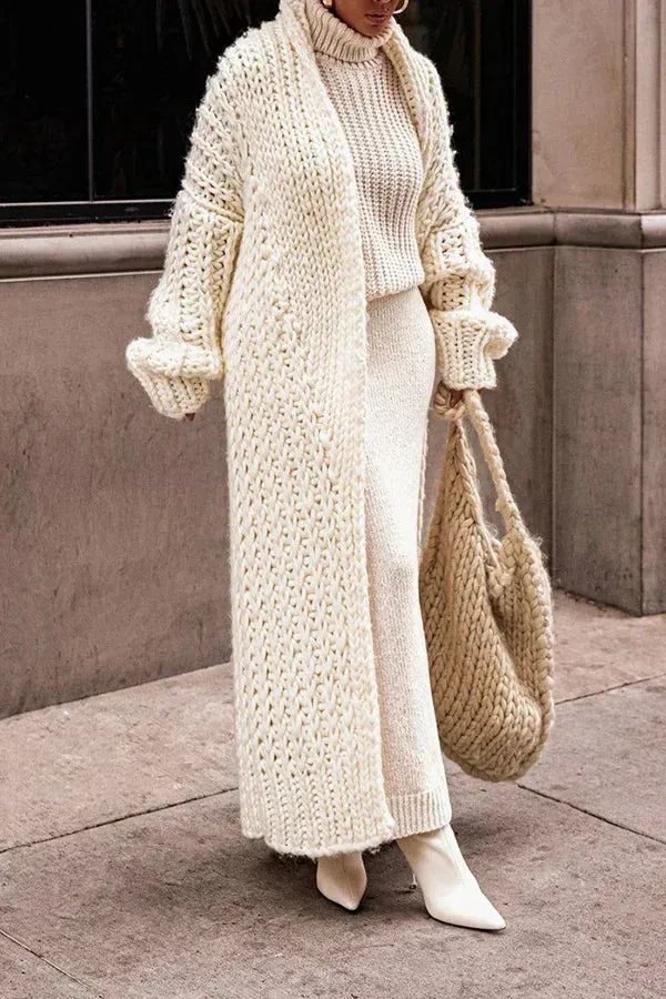 Loose Knitted Vintage Cardigan
