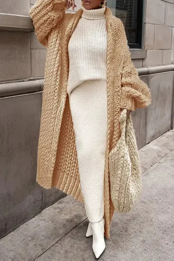 Loose Knitted Vintage Cardigan