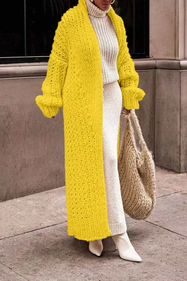 Loose Knitted Vintage Cardigan