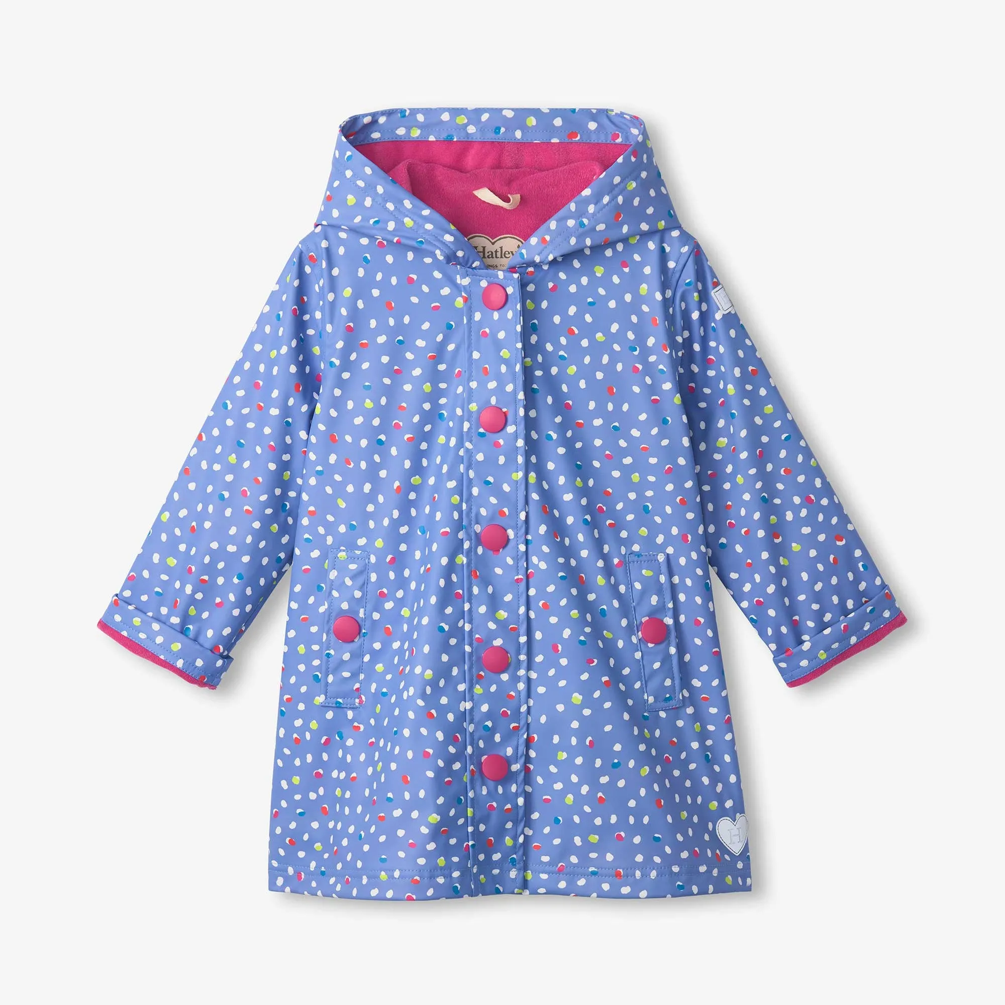 Lots of Dots - Cornflower Blue - Splash Jacket