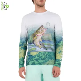 Men's Camo River Light Realtree Long Sleeve Performance T-Shirt