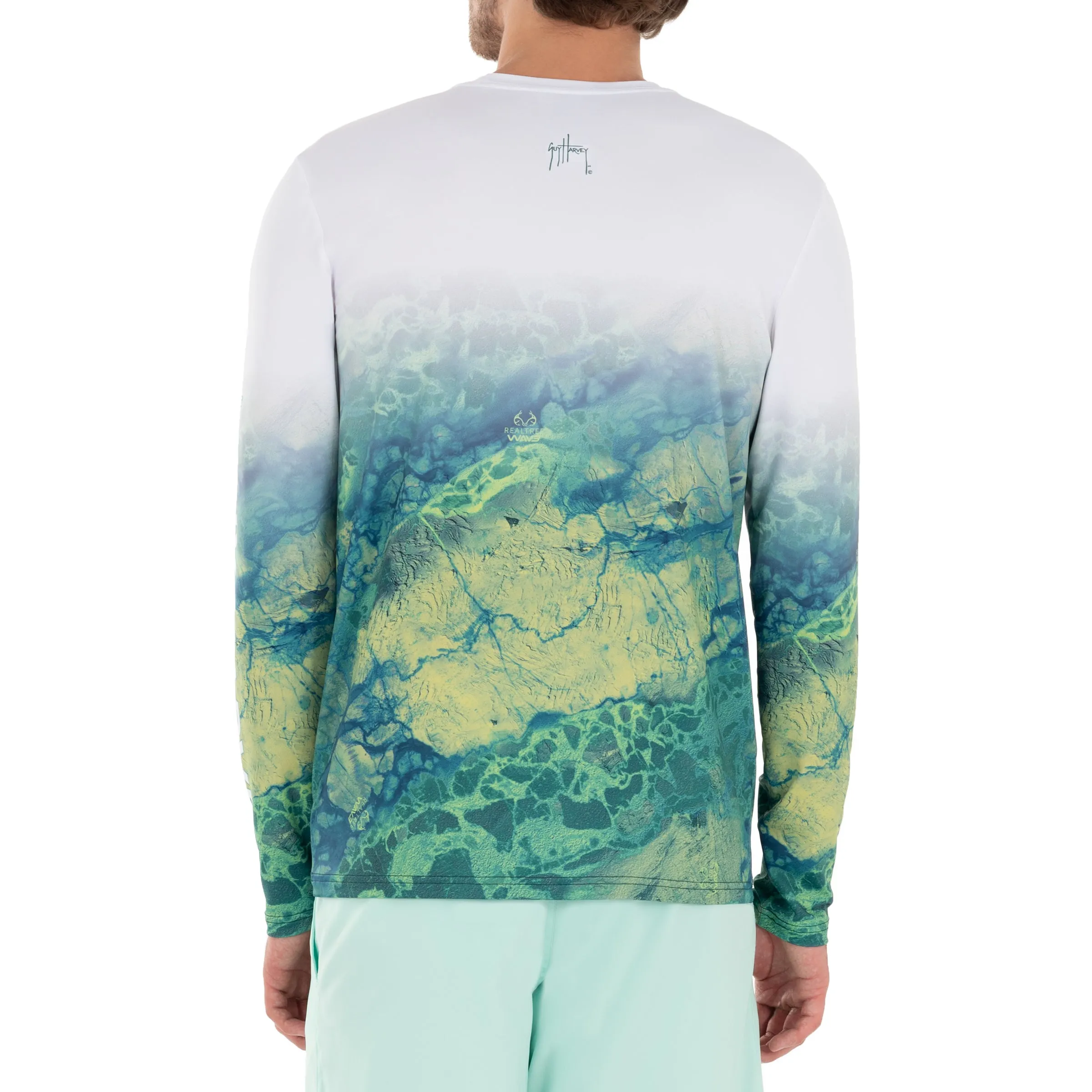 Men's Camo River Light Realtree Long Sleeve Performance T-Shirt