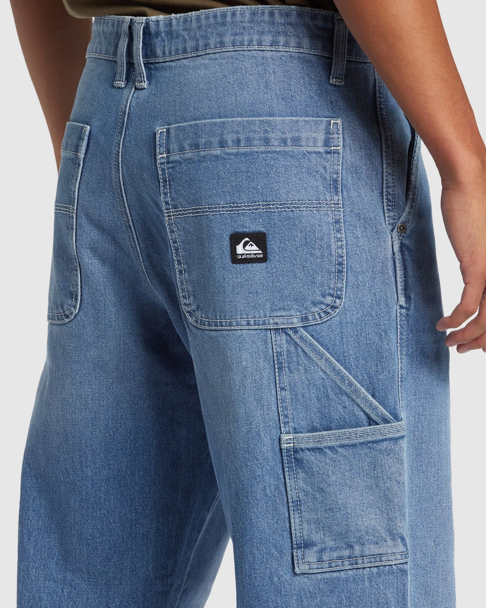 Mens Carpenter Stretch Denim Jeans