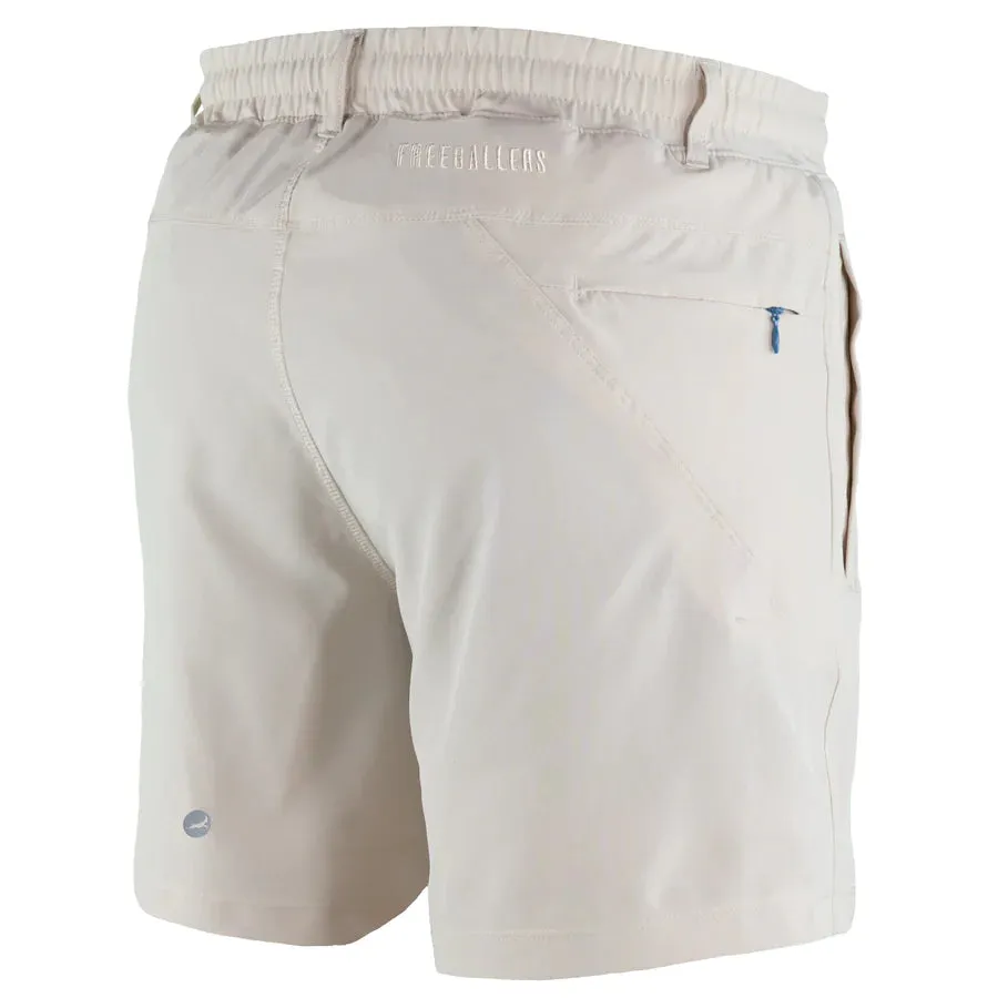 Meripex Men's FB 6" Shorts- Stone Khaki