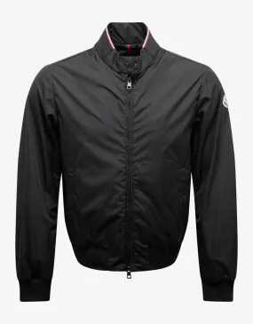 Moncler Reppe Black Nylon Rain Jacket