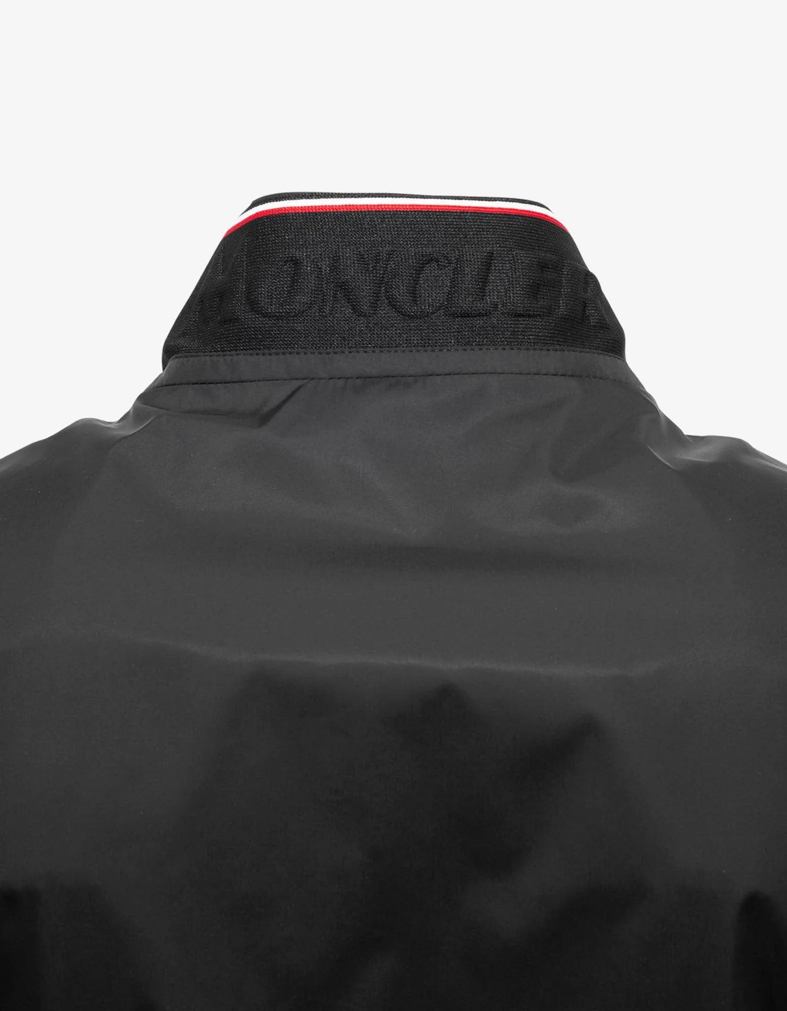 Moncler Reppe Black Nylon Rain Jacket