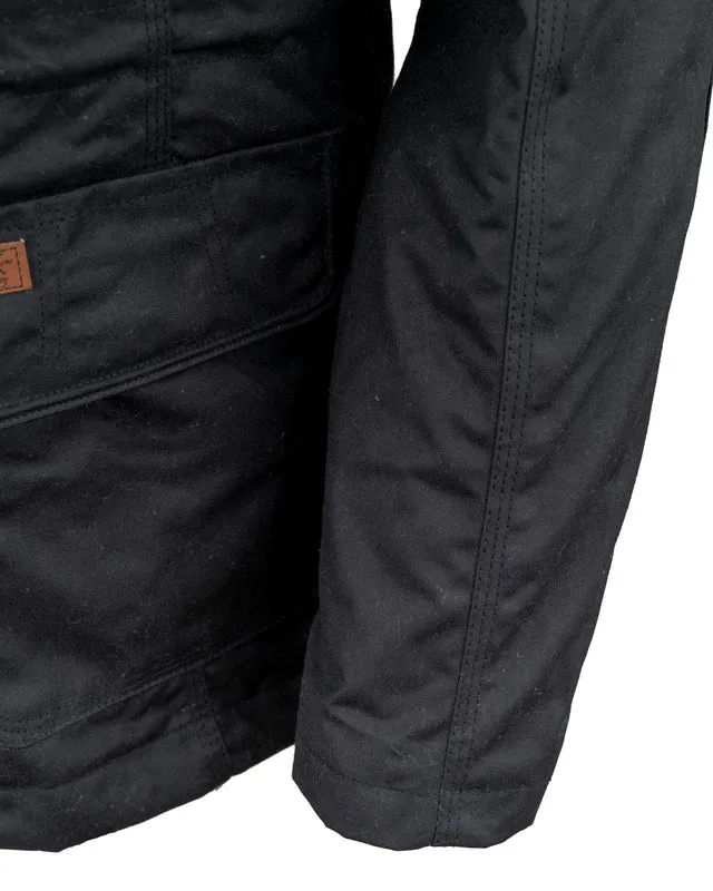 Outback Trading Women's Adelaide Oilskin Jacket - Black