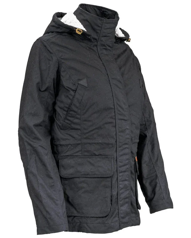 Outback Trading Women's Adelaide Oilskin Jacket - Black