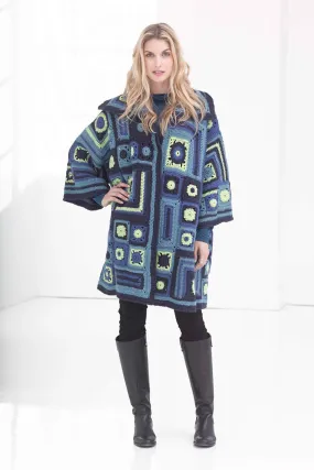 Patchwork Car Coat Pattern (Crochet)
