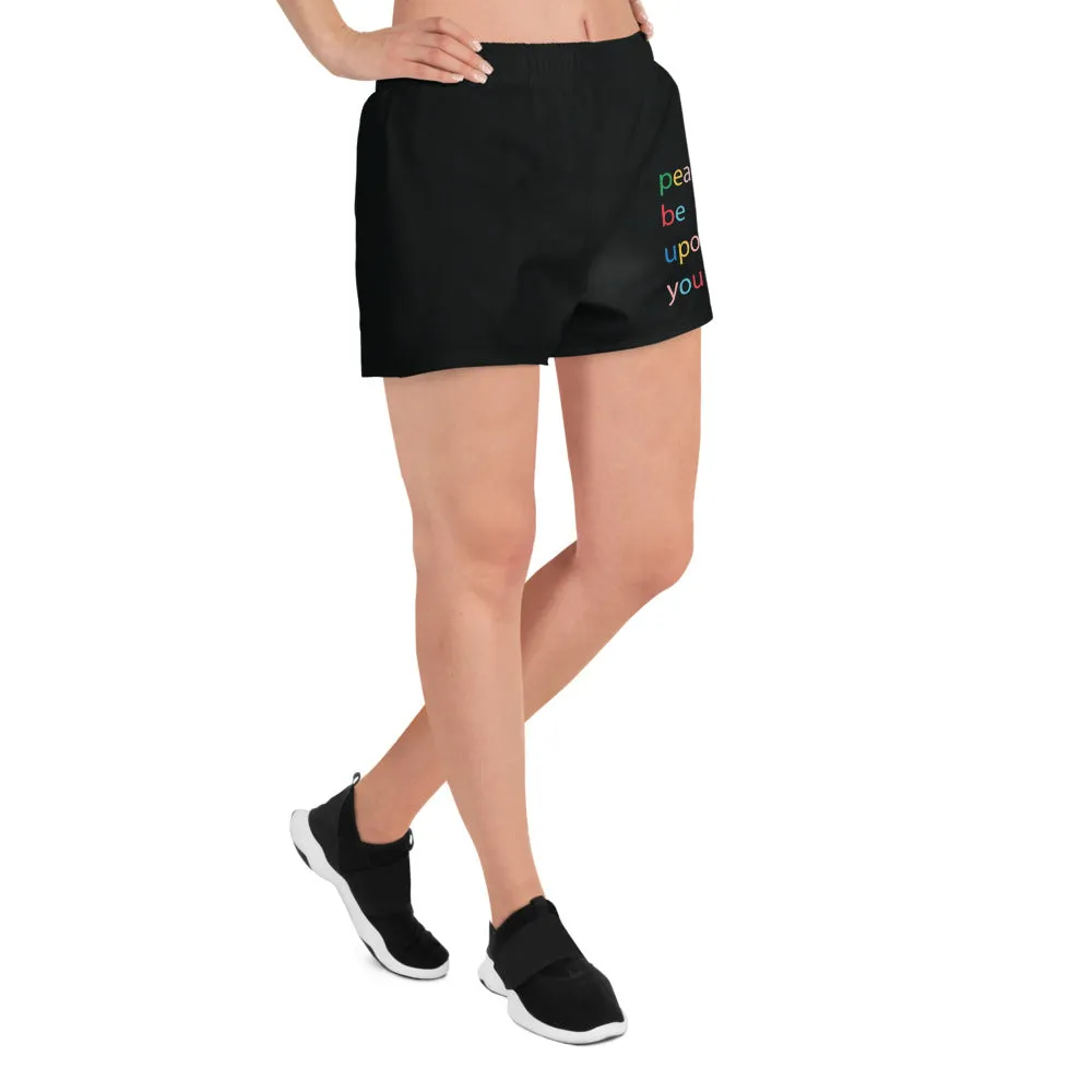 PEACE BE UPON YOU All-Over Print Unisex Athletic Shorts