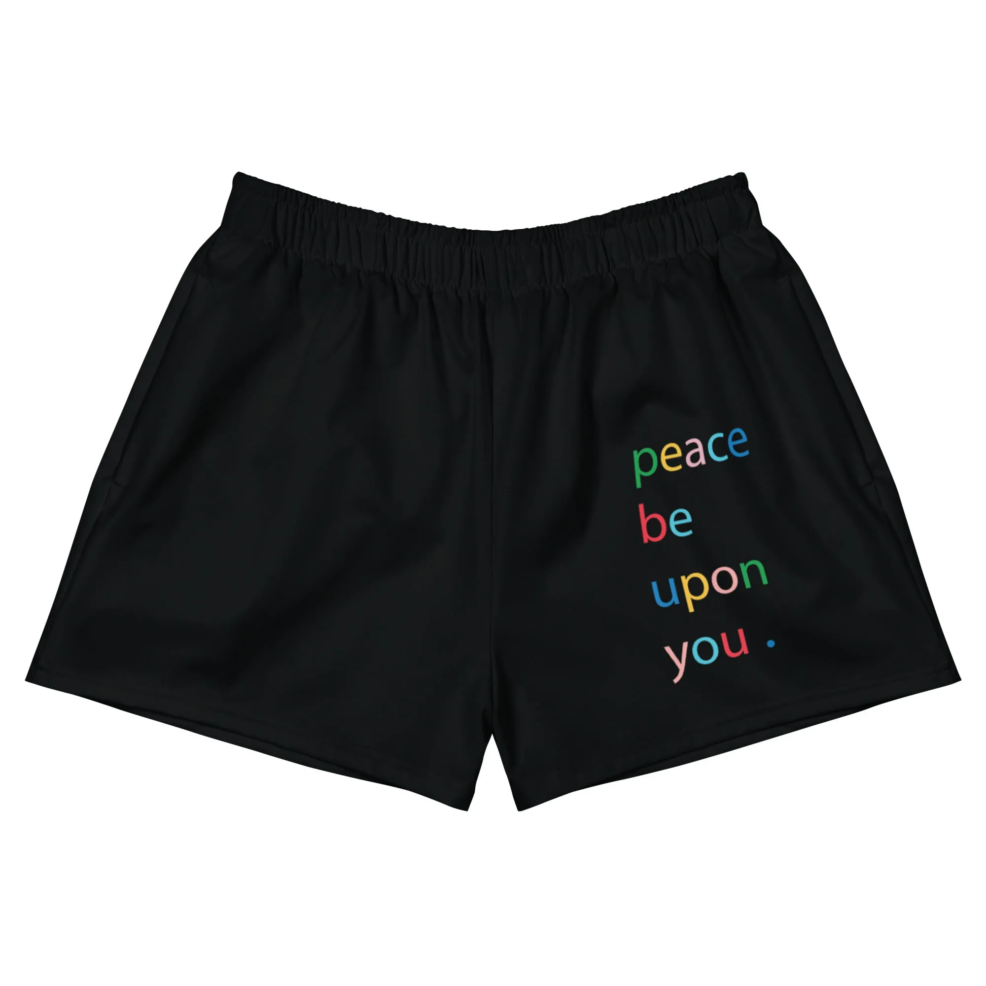 PEACE BE UPON YOU All-Over Print Unisex Athletic Shorts