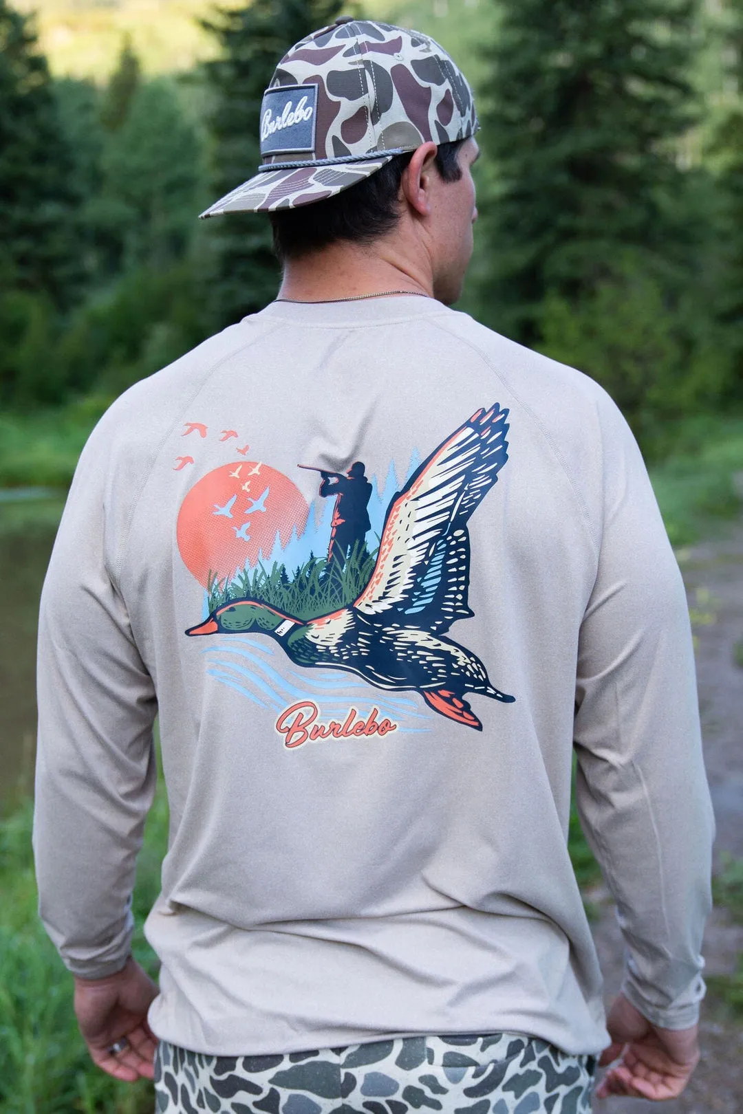Performance Sun Tee LS - Duck Hunter