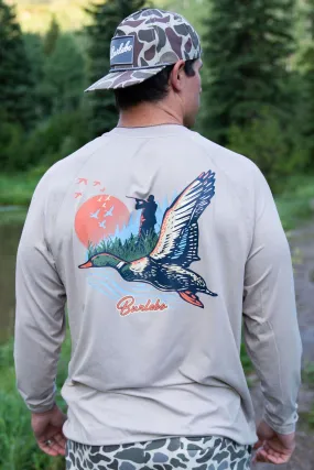 Performance Sun Tee LS - Duck Hunter