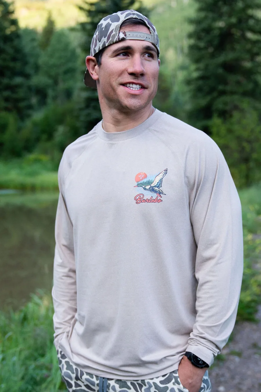 Performance Sun Tee LS - Duck Hunter