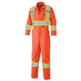 Pioneer® Hi-Viz Safety Poly/Cotton Coverall Tall 5518T