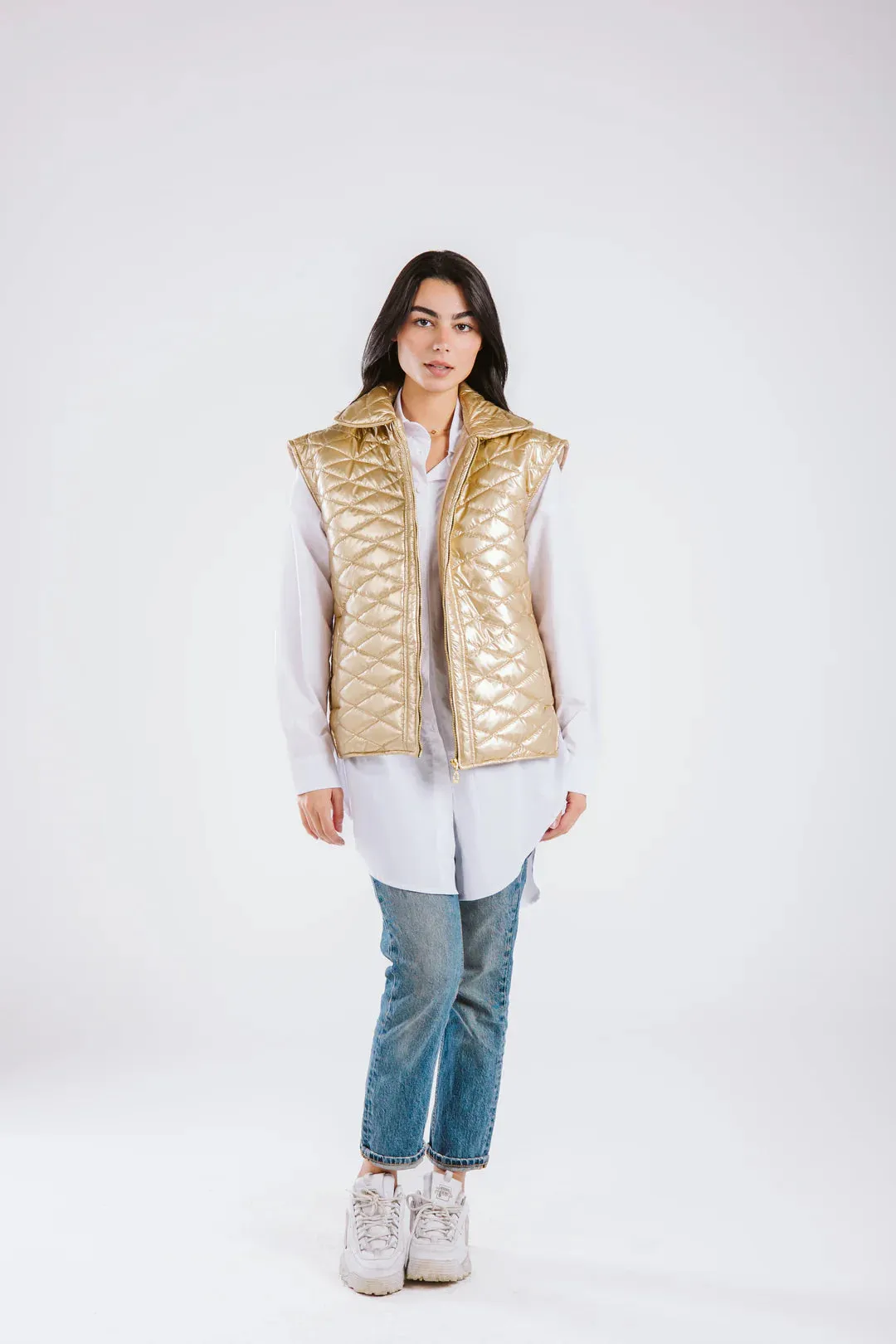 Quilted Charm Vest - Taj
