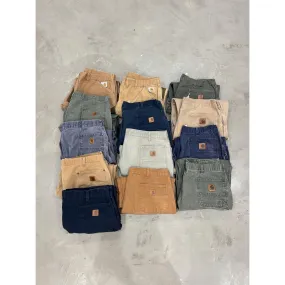 "Retail" Carhartt Carpenter Workwear Pants Lot 13 Pieces