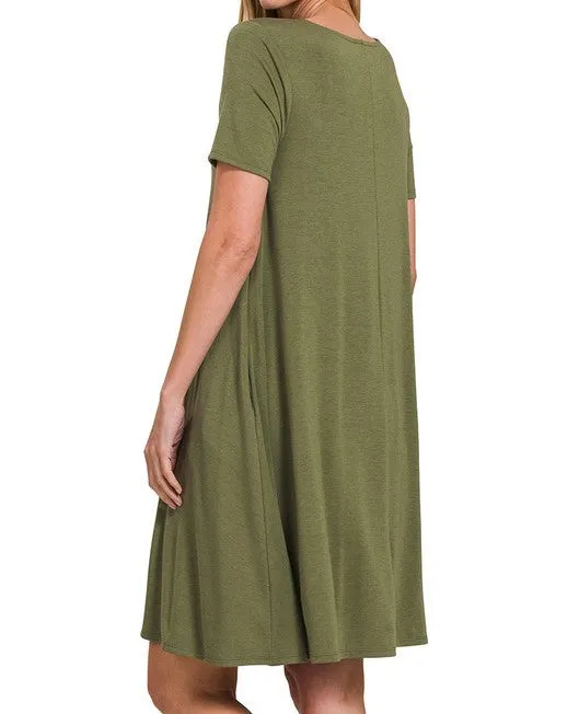 "The Flare" Dress with Pockets