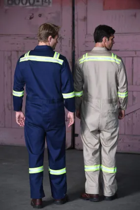 Rasco FR FR2932NV Navy Westex Indura 7oz Coverall W Reflective
